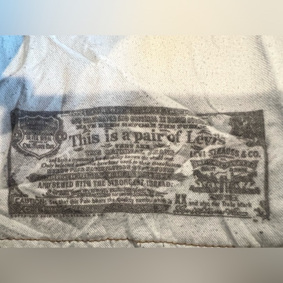 Levi’s 501 Original Fit Button Fly Jeans in Medium Stonewash 34X34 - Picture 14 of 16